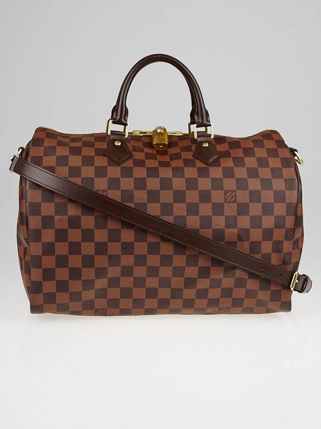 Louis Vuitton Damier Canvas Speedy Bandouliere 35 Bag