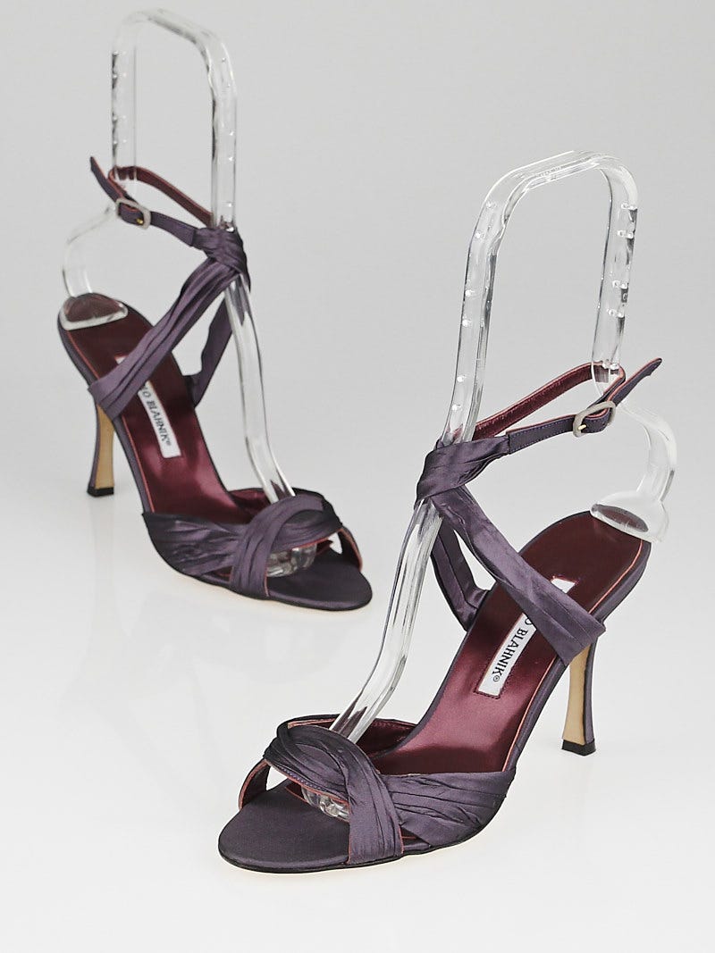 Manolo blahnik strappy hotsell sandals