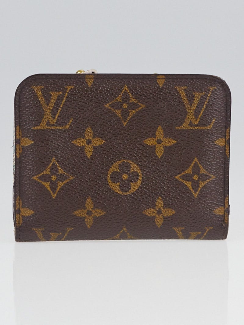 Louis Vuitton Monogram Canvas Fleuri Insolite Compact Wallet Louis Vuitton