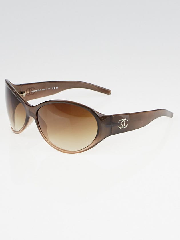 Chanel Brown Frame CC Logo Sunglasses