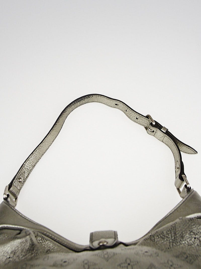 Louis Vuitton Argent Monogram Mahina Leather XS Bag | Yoogi's Closet