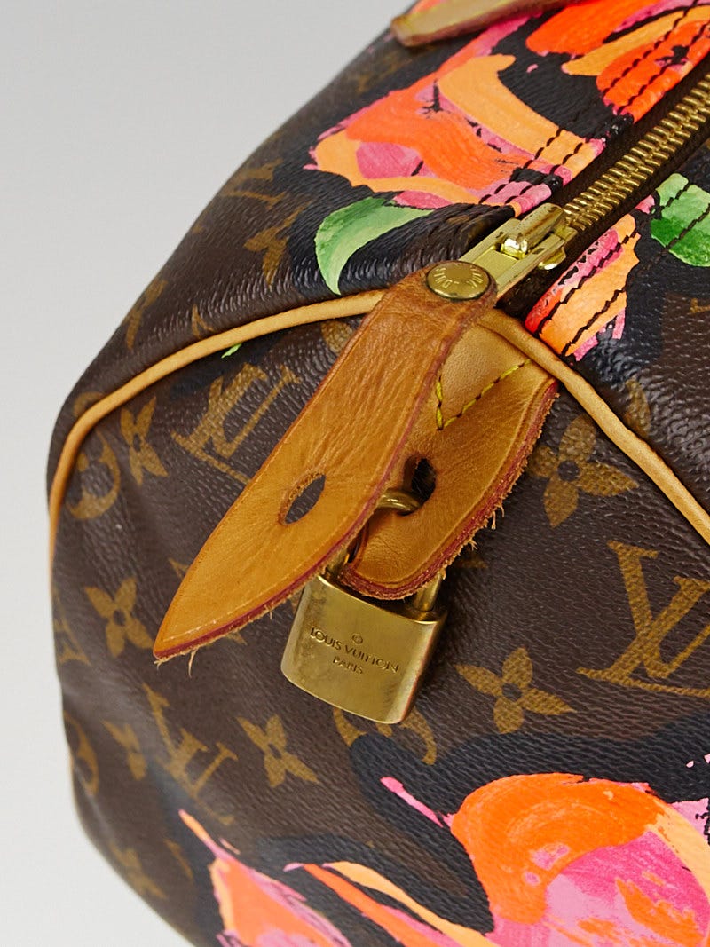 Sold at Auction: Stephen Sprouse, LOUIS VUITTON X STEPHEN SPROUSE ROSES SPEEDY  30