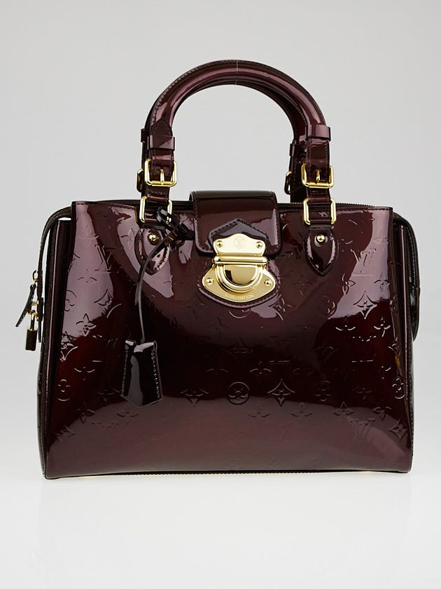 Louis Vuitton Amarante Monogram Vernis Melrose Avenue Bag