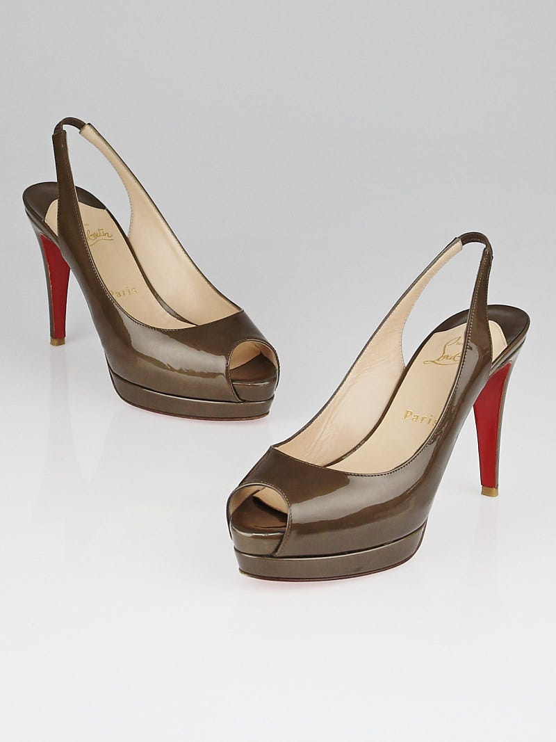 Louboutin marron discount