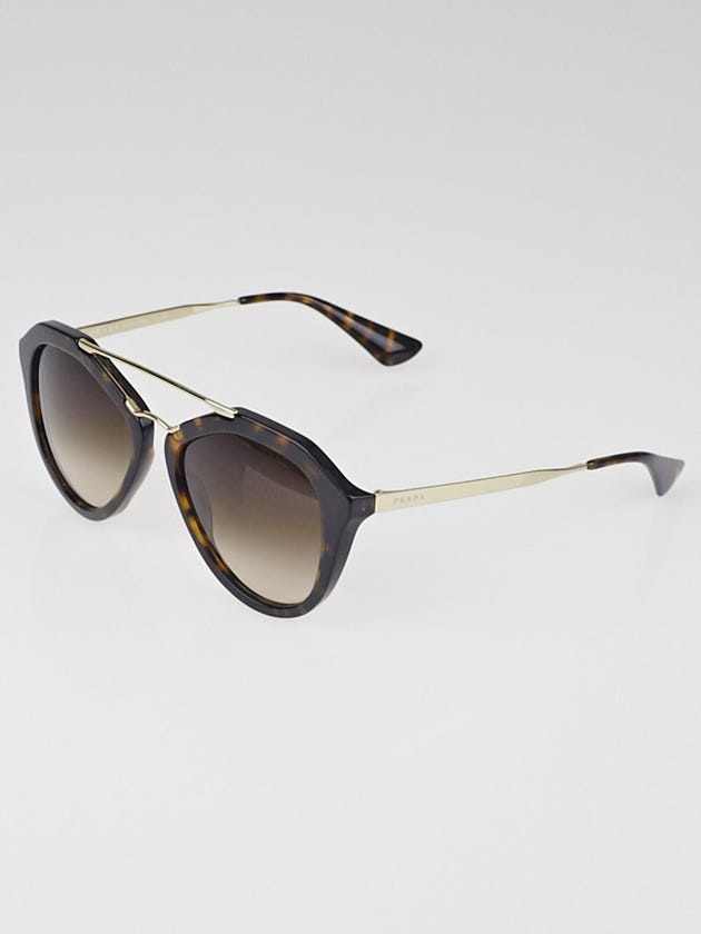 Prada Tortoise Shell Frame Havana 54mm Sunglasses - SPR12Q