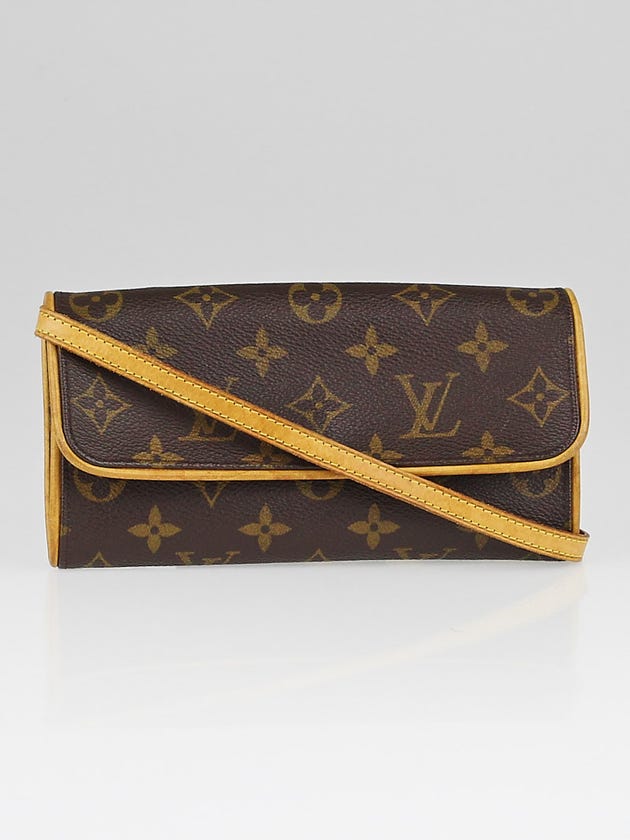 Louis Vuitton Monogram Canvas Pochette Twin PM Bag