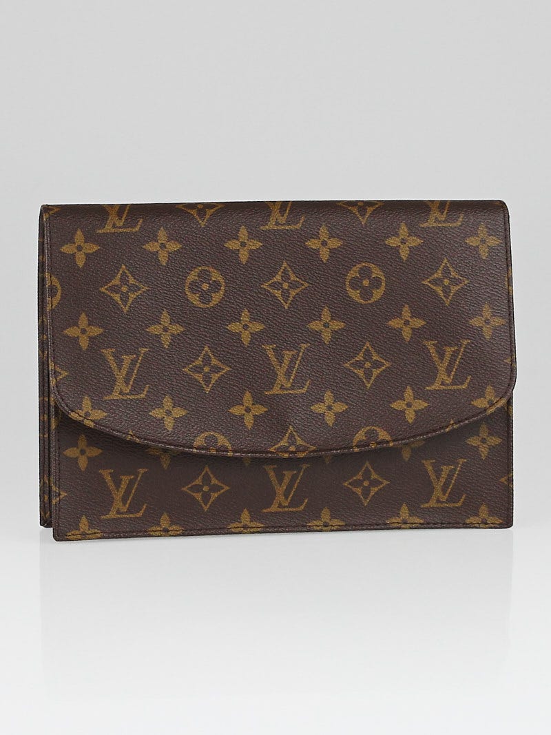 L V Vintage Monogram Pochette Rabat Clutch, Women's Fashion, Bags
