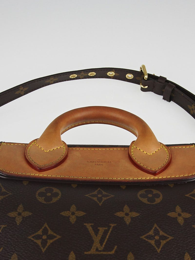 Louis Vuitton Brown Monogram Eden PM Leather Cloth ref.187907