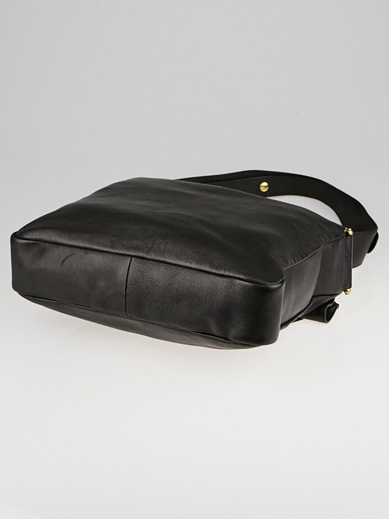 Chloe Black Leather Vanessa Shoulder Bag | Yoogi's Closet