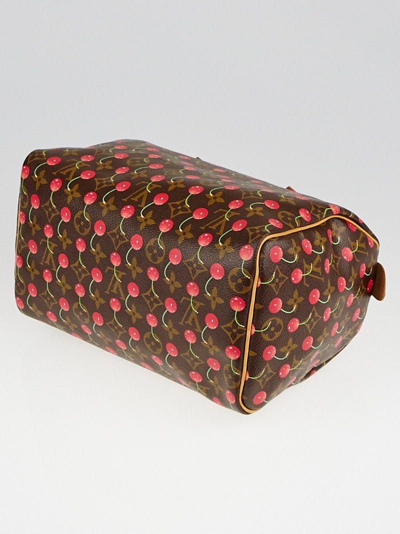【史上最も激安】 Louis Vuitton Limited Edition Monogram Cerises Speedy 25 Bag バッグ