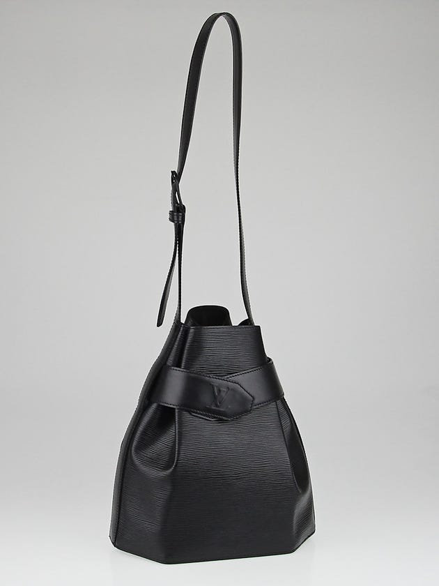 Louis Vuitton Black Epi Leather Sac D'Epaule PM Bag