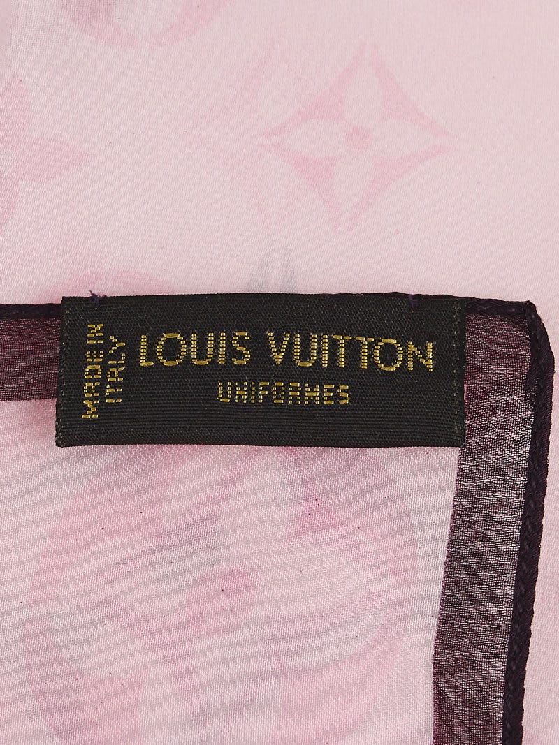 Louis Vuitton - Traveling Requisites Silk Scarf Cream