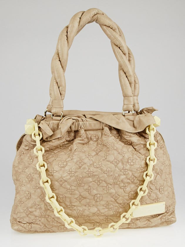 Louis Vuitton Limited Edition Beige Monogram Olympe Stratus GM Bag