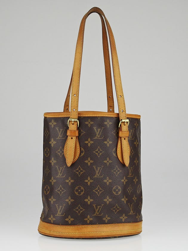 Louis Vuitton Monogram Canvas Petite Bucket Bag w/ Accessories Pouch