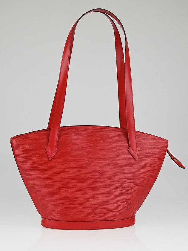 Louis Vuitton Rouge Epi Leather Saint Jacques PM Bag