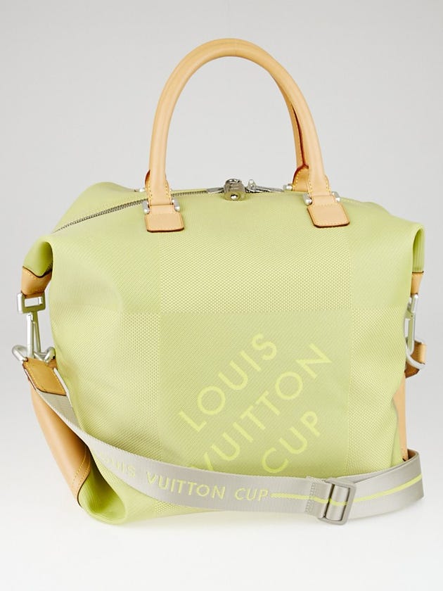 Louis Vuitton Limited Edition LV Cup Jaune Damier Geant America Cube Bag