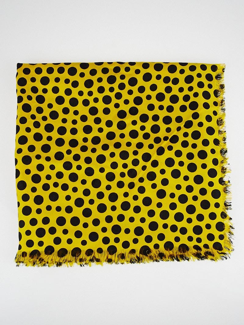 Louis Vuitton Limited Edition Yellow Yayoi Kusama Monogram Dots
