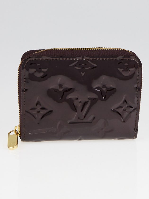 Louis Vuitton Amarante Monogram Vernis Zippy Coin Purse