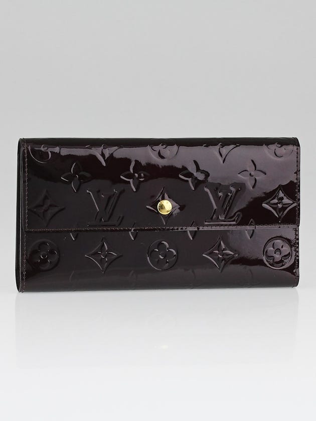 Louis Vuitton Amarante Monogram Vernis Porte-Tresor International Wallet
