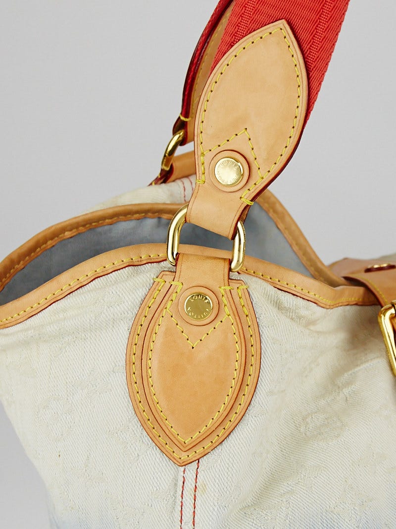 Louis Vuitton, Bags, Louis Vuitton Sunbeam Denim Bag Rare Hard To Find