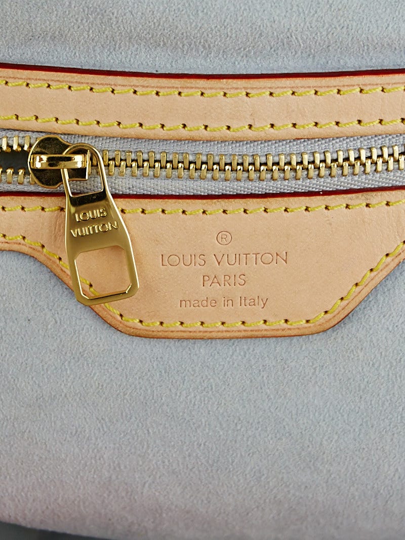 Louis Vuitton Limited Edition Rouge Fauviste Denim Monogram Denim Sunbeam  Bag - Yoogi's Closet