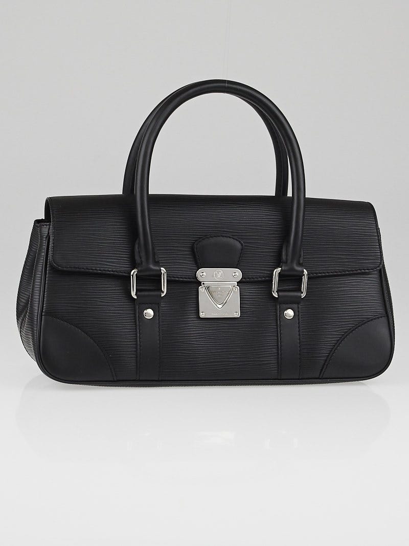 Louis Vuitton Epi One Handle Flap Bag PM Black