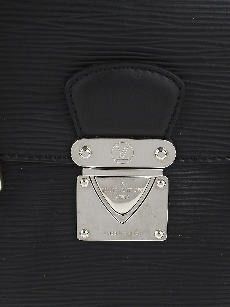 Louis Vuitton Louis Vuitton Segur PM Black Epi Leather Shoulder Hand