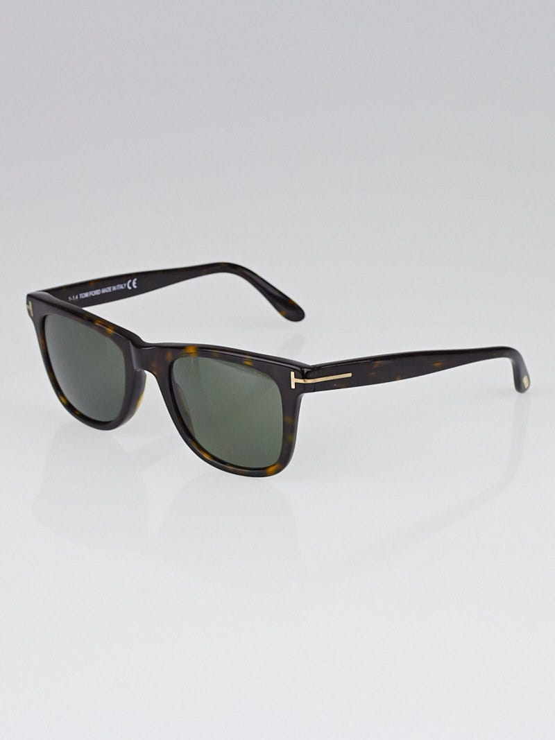 Tom Ford Brown Havana Frame Gradient Tint Leo Sunglasses - TF336 - Yoogi's  Closet