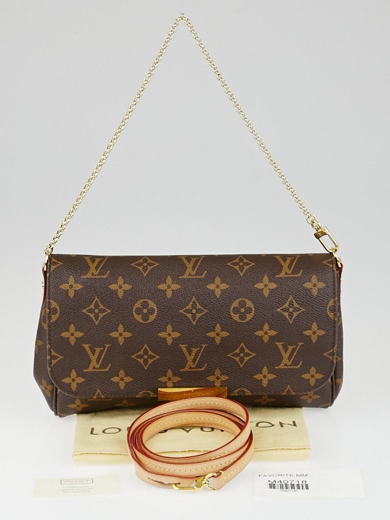 Louis Vuitton, a monogram canvas 'Favorite MM' handbag, 2014