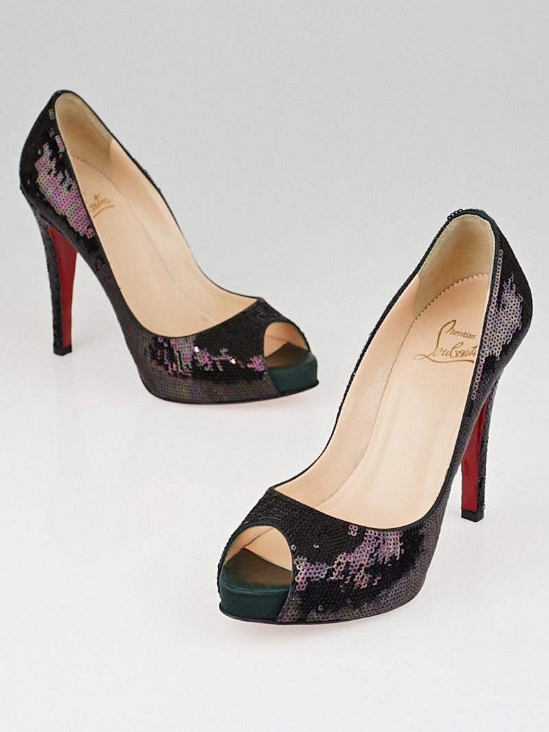 Louboutin a paillette sales