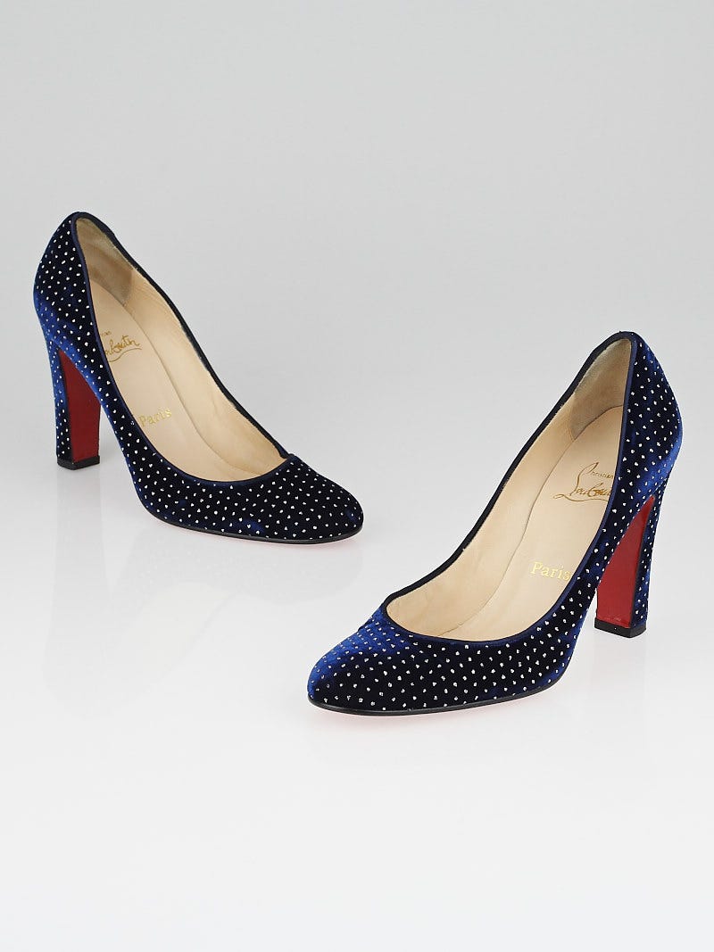 Louboutin discount dark blue