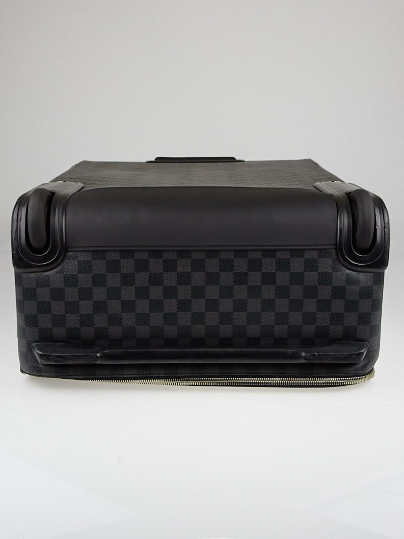 Authentc Louis Vuitton Pegase 65 Suitcase DAMIER EBENE Bag Unisex
