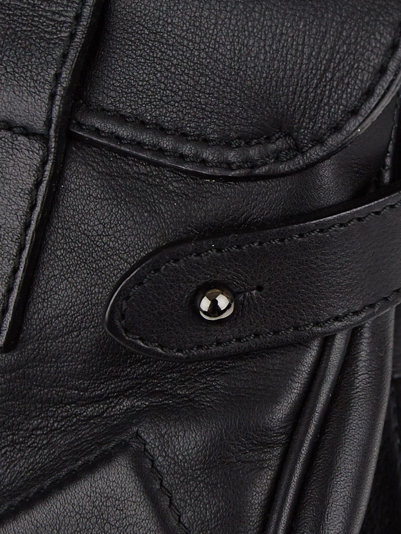 Mulberry Black Leather Smooth Touch Zigzag Alexa Bag