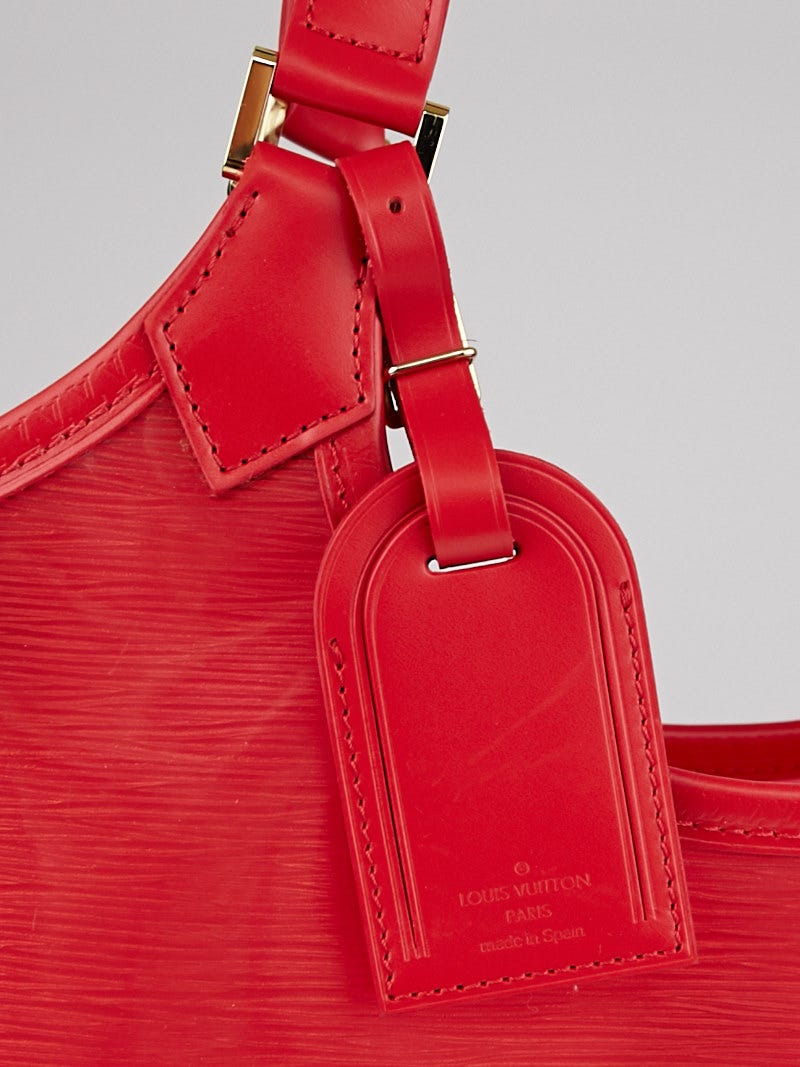 Louis Vuitton, Red Epi Leather Vin Auction