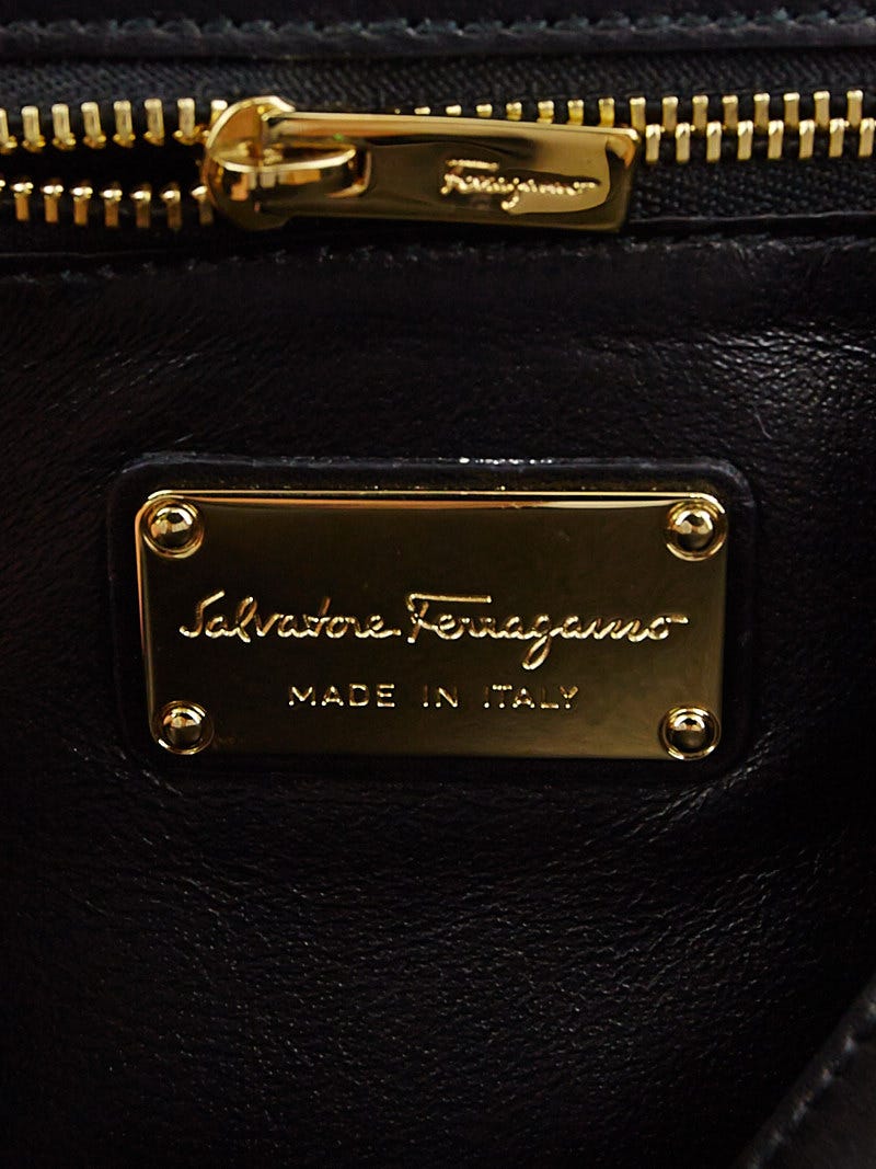 適切な価格 Leather Black Ferragamo Salvatore Micole Bag Crossbody バッグ
