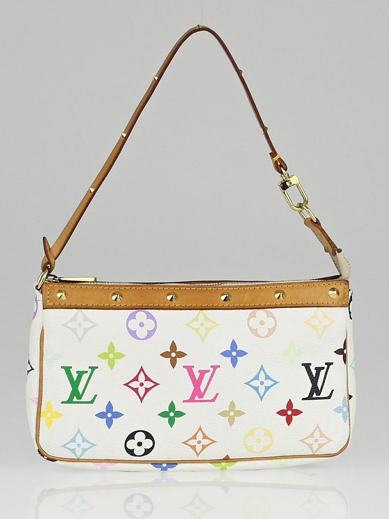 Louis Vuitton - Authenticated Pochette Accessoire Handbag - Leather Multicolour for Women, Good Condition
