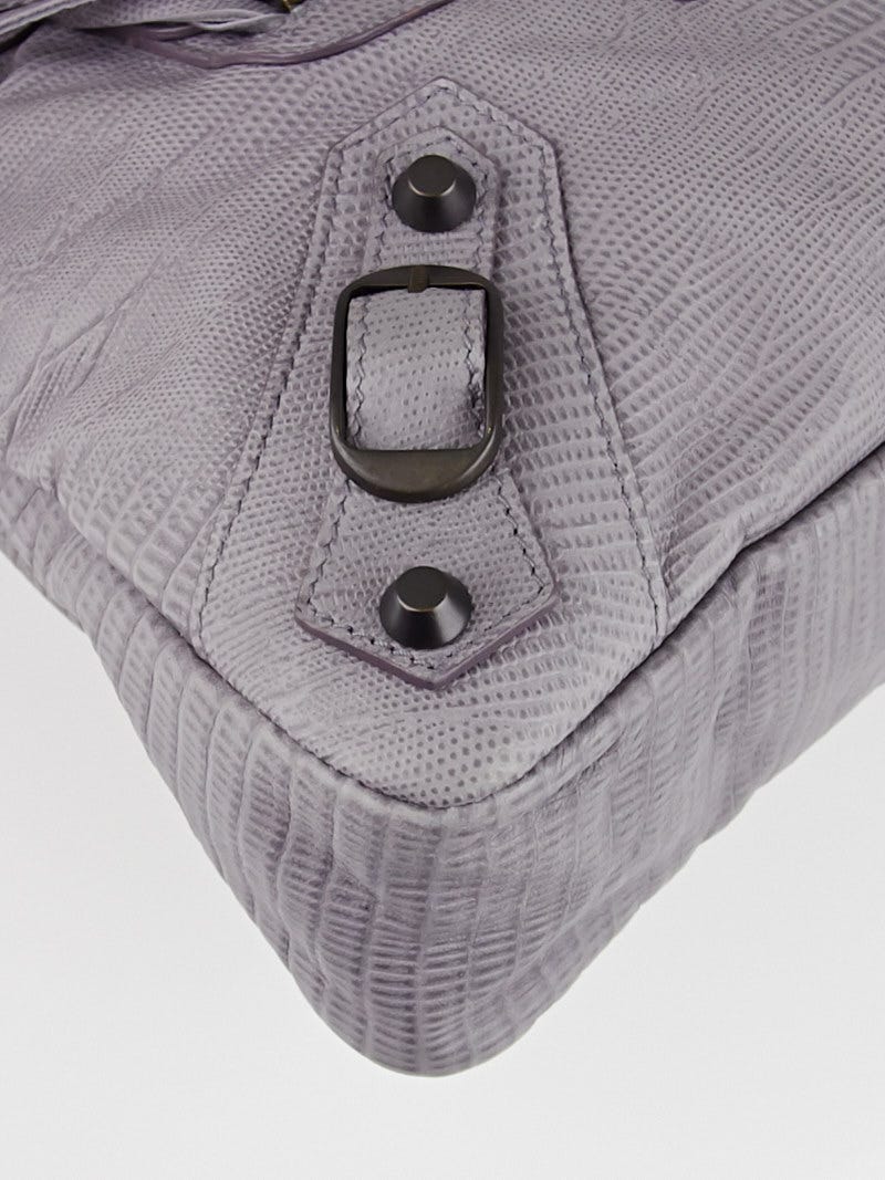 Balenciaga Limited Edition Neiman Marcus Anniversary Lilac Lizard