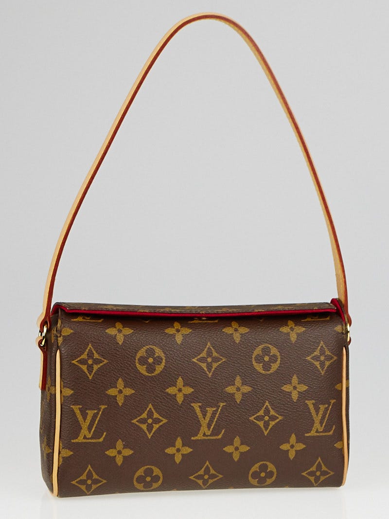 USED Louis Vuitton Classic Monogram Recital Bag AUTHENTIC