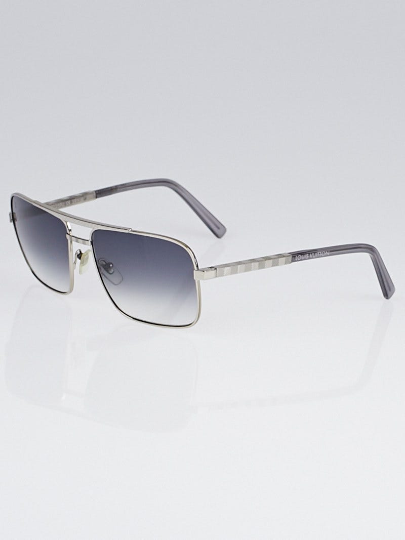 Toevoeging Defilé Gewend Louis Vuitton Silvertone Metal Frame Attitude Sunglasses-Z0260U - Yoogi's  Closet