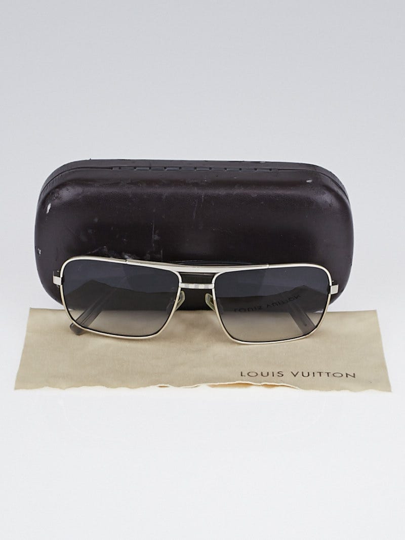 Louis Vuitton Silvertone Metal Frame Attitude Sunglasses-Z0260U - Yoogi's  Closet