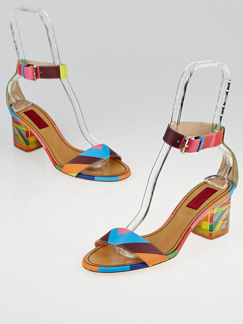 Valentino rainbow heels sale