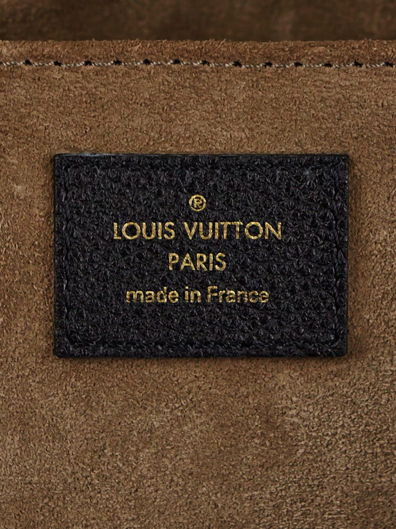 Louis Vuitton Black Calf Leather Sofia Coppola SC PM Bag