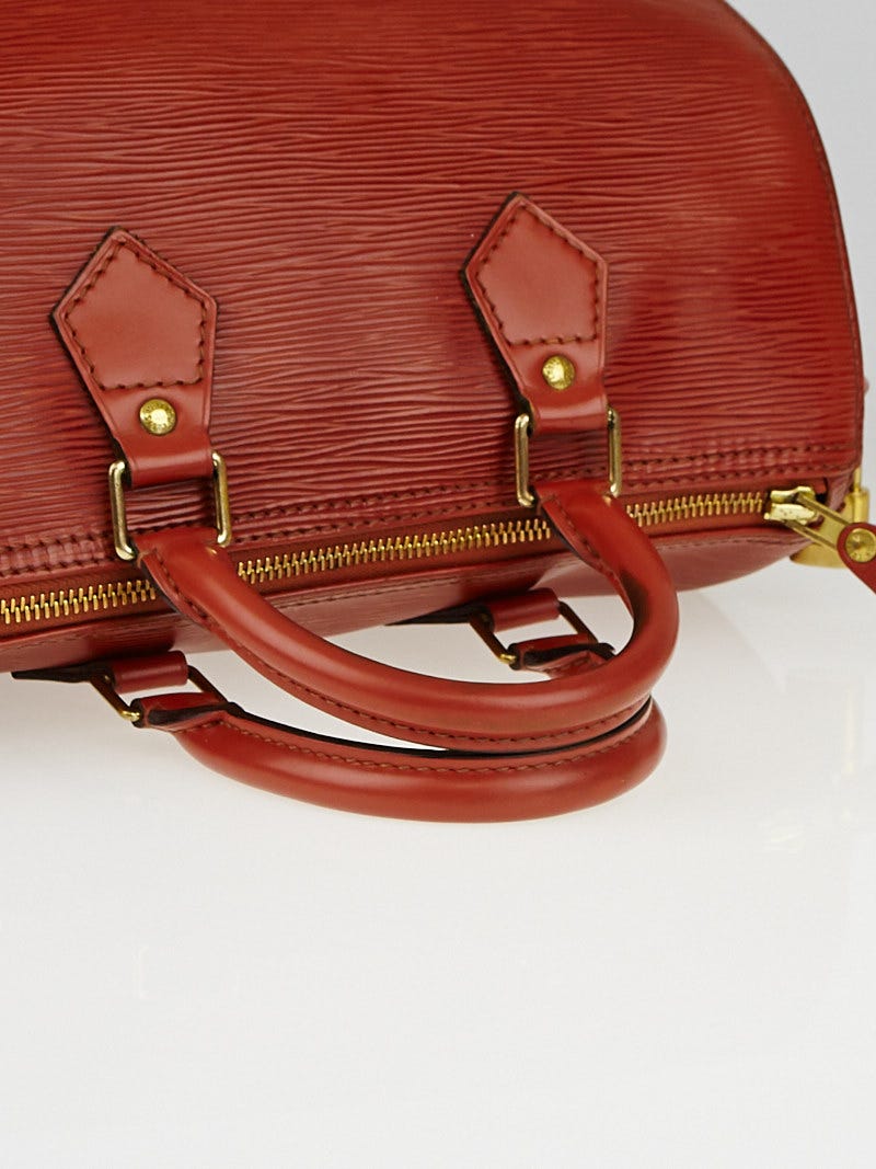 Louis Vuitton Kenyan Fawn Epi Leather Speedy 25 Bag | Yoogi's Closet