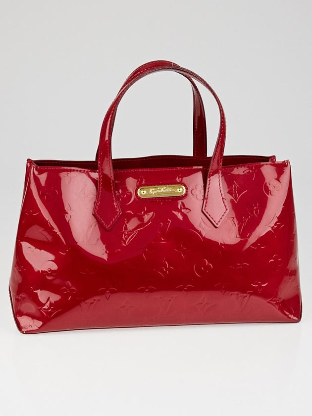 Louis Vuitton Pomme D'Amour Monogram Vernis Wilshire PM Bag