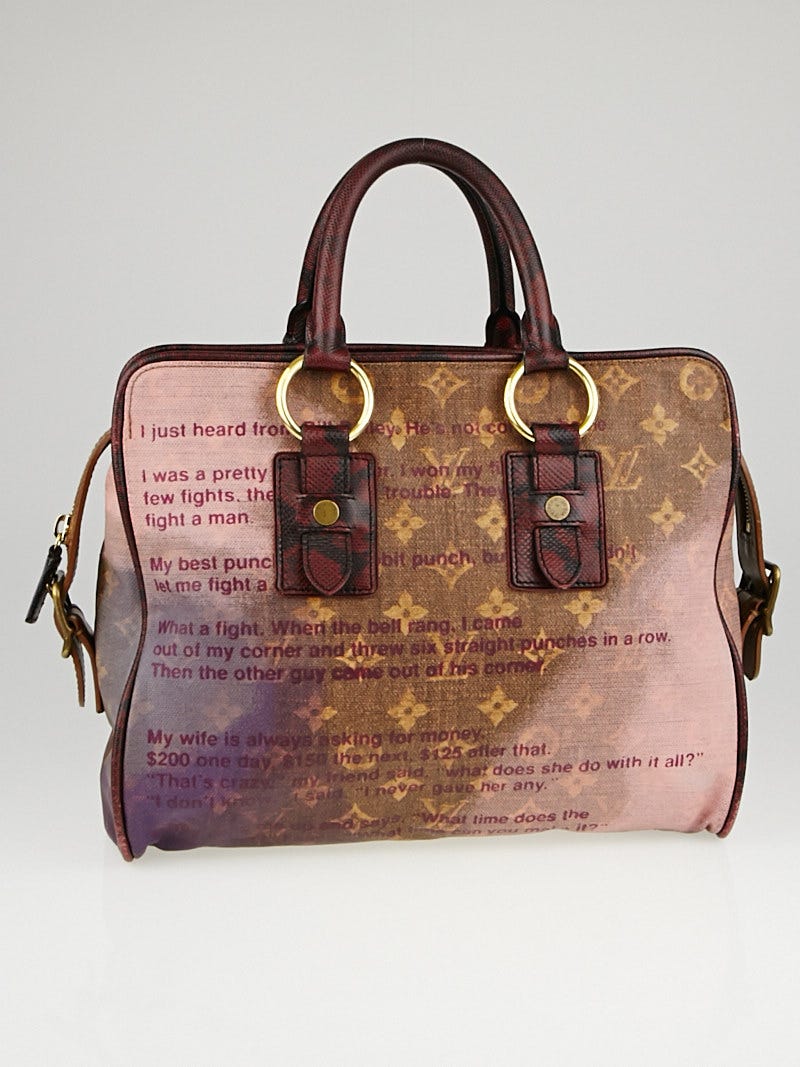 Louis Vuitton Limited Edition Richard Prince Graduate Monogram Jokes Bag -  Yoogi's Closet