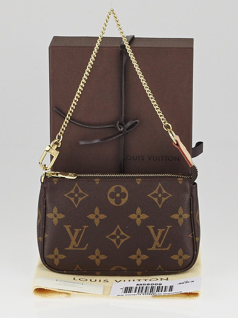 Louis Vuitton Monogram Pochette Accessoires Pouch M58009