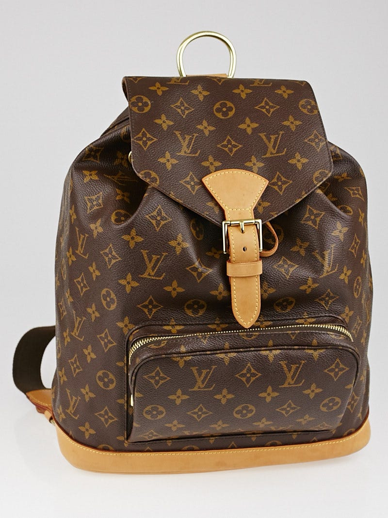 Louis Vuitton Monogram Canvas Montsouris GM Backpack Bag Yoogi s Closet