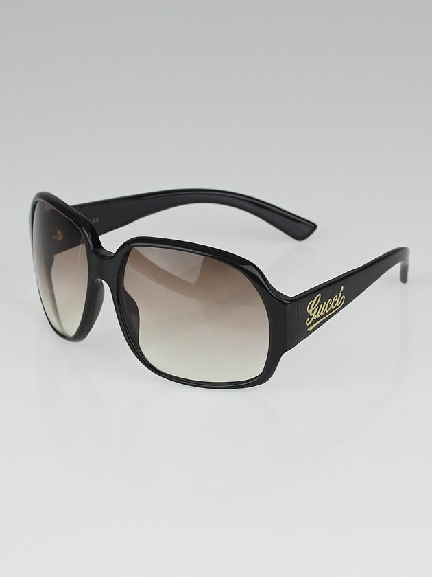 Gucci Black Plastic Square Frame Signature Sunglasses-GG 2948/S