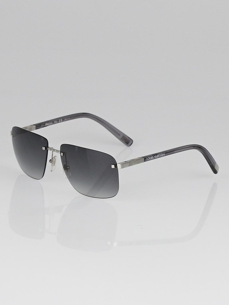 Louis Vuitton Silvertone Rimless Metal Attraction Sunglasses - Z0435U -  Yoogi's Closet