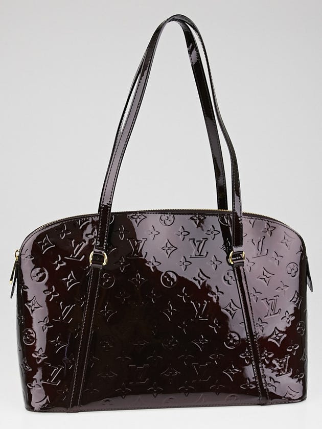 Louis Vuitton Amarante Monogram Vernis Avalon Zipped Bag